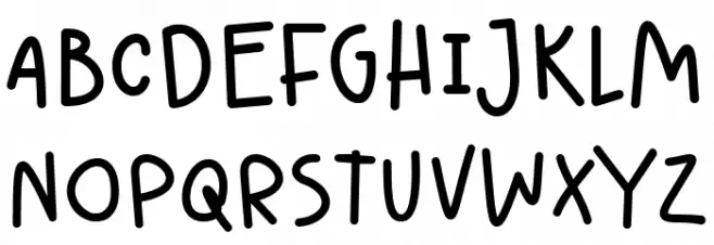 Lighthearted Pleasure 字体 大写