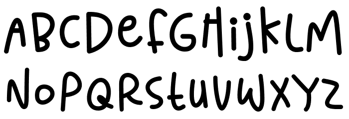 Lighthearted Pleasure フォント 小文字
