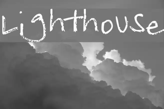 Lighthouse Font examples