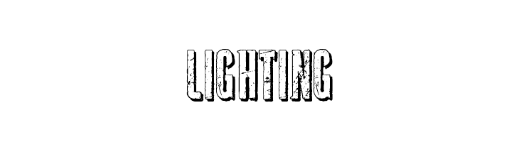 Lighting Font