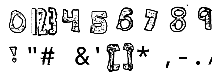 Lighting Font OTHER CHARS