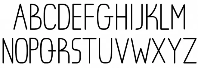 Lightly Awkward Schriftart Groß