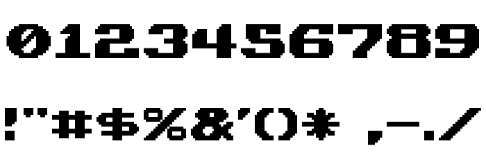 Lightman Font OTHER CHARS
