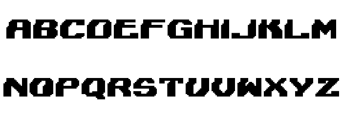 Lightman Font LOWERCASE