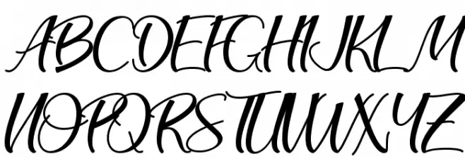 Lightmoon - Personal Use Schriftart Groß
