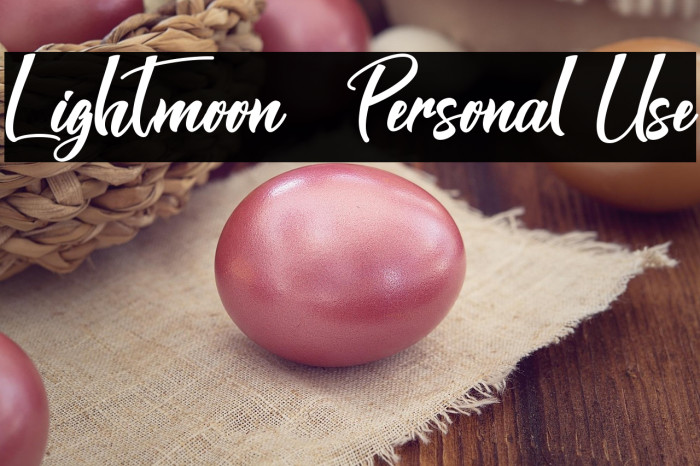 Lightmoon - Personal Use Example 1