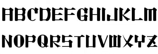 Lightmorning フォント 大文字