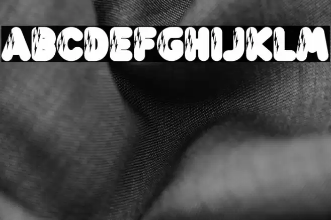 Lightning Bold フォント examples