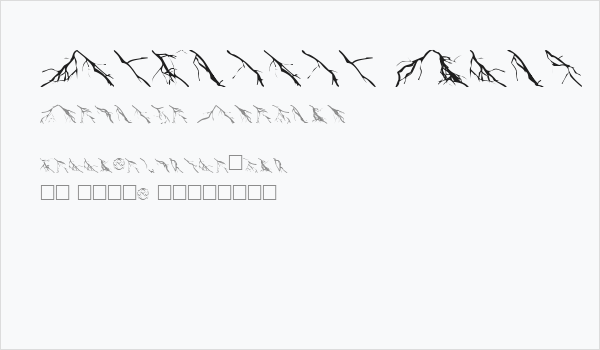 Lightning Bolts Business Card