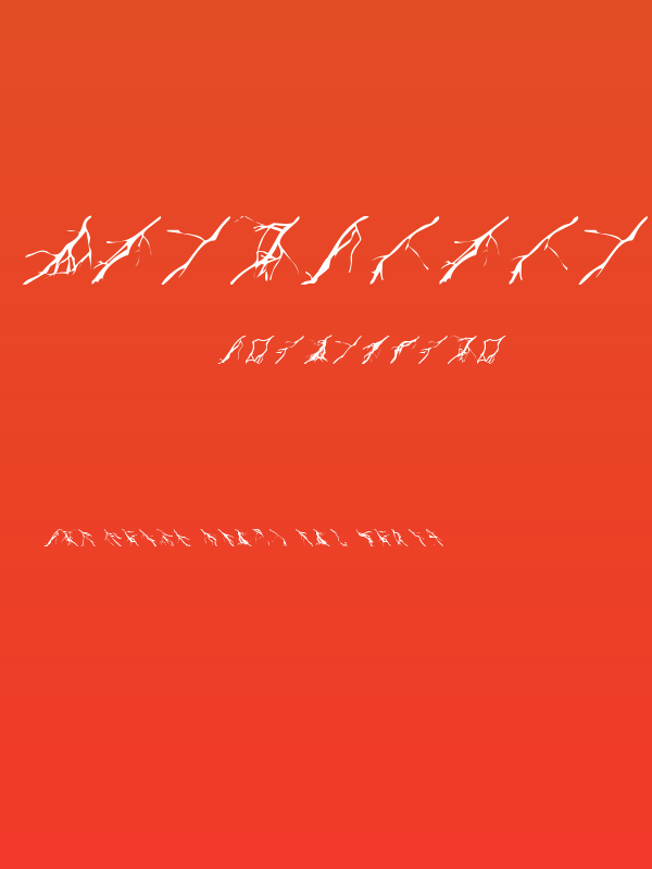 Lightning Bolts Poster