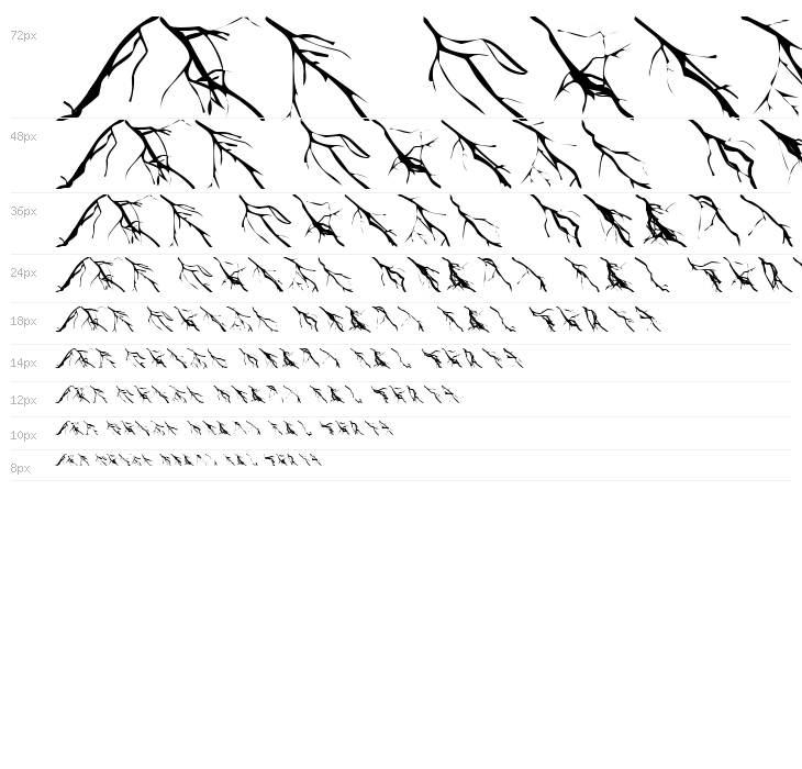 Lightning Bolts Waterfall