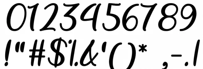 Lightning Crashes Regular Font OTHER CHARS