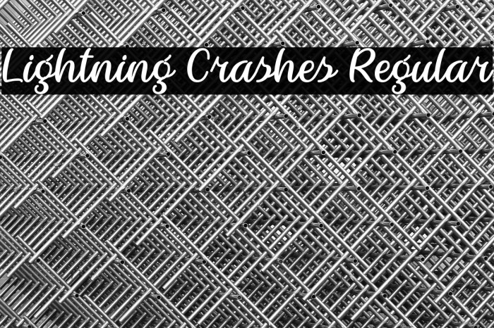 Lightning Crashes Regular Example 1