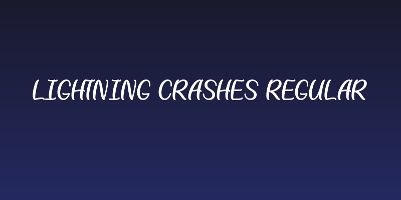 Lightning Crashes Regular Social Header