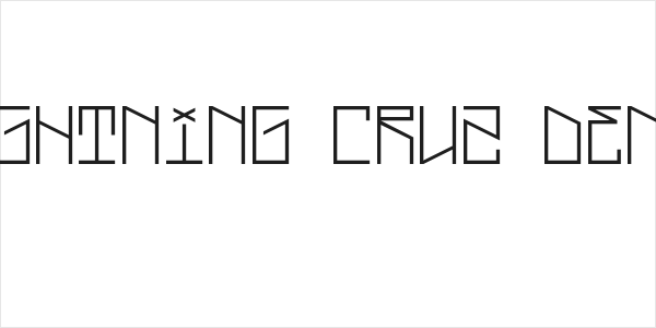 Lightning Cruz Demo Logo