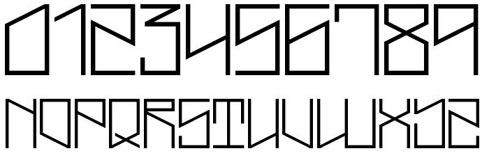 Lightning Cruz Regular Font OTHER CHARS