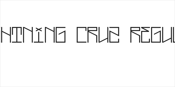 Lightning Cruz Regular Logo