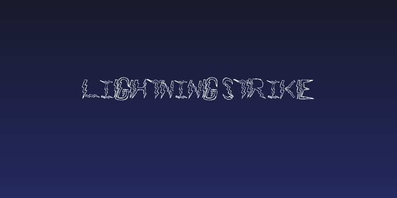 Lightning Strike Social Header