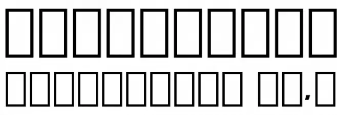 Lightning raid Font OTHER CHARS