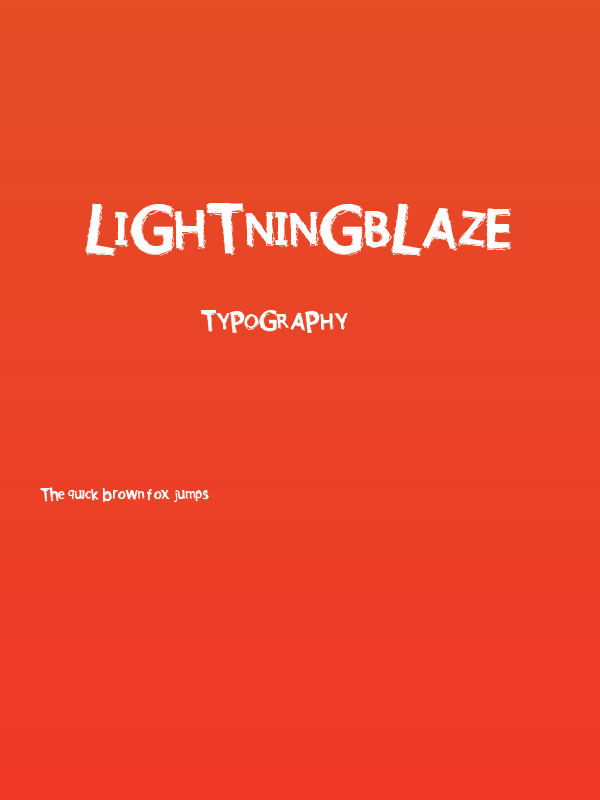 LightningBlaze Poster