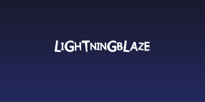 LightningBlaze Social Header