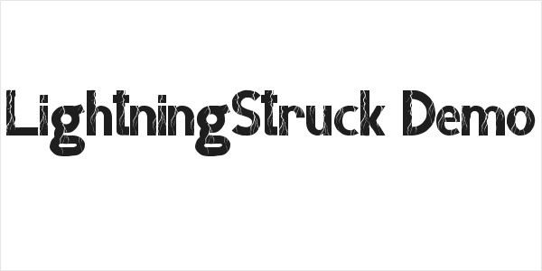 LightningStruck Demo Logo