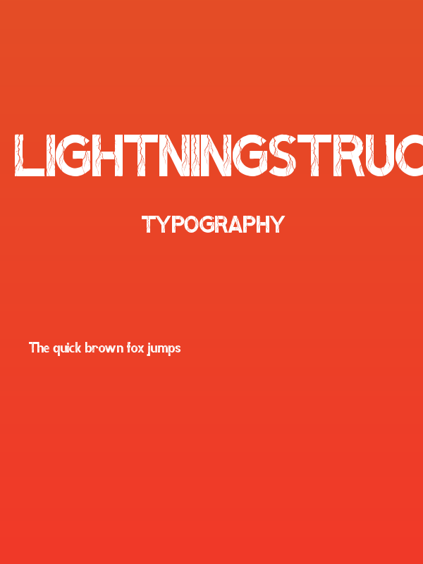 LightningStruck Demo Poster