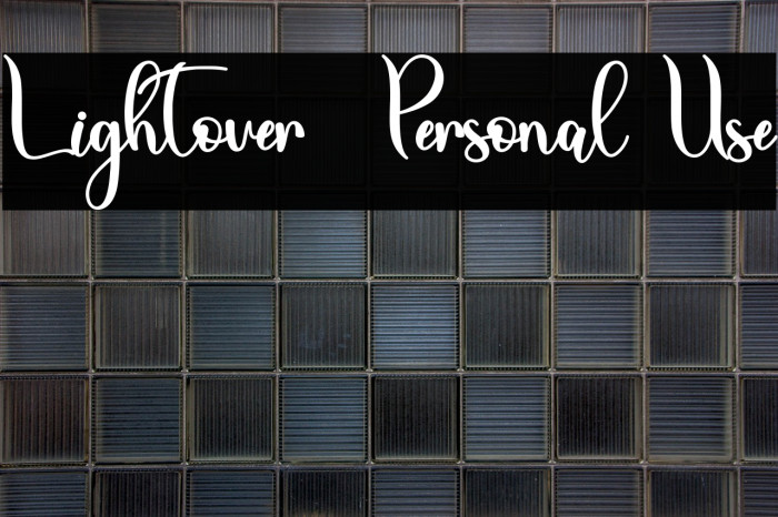 Lightover - Personal Use Example 3