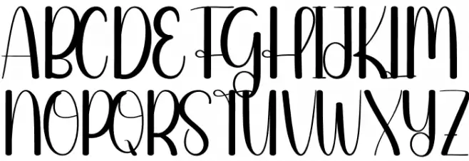 Lightrays Schriftart Groß
