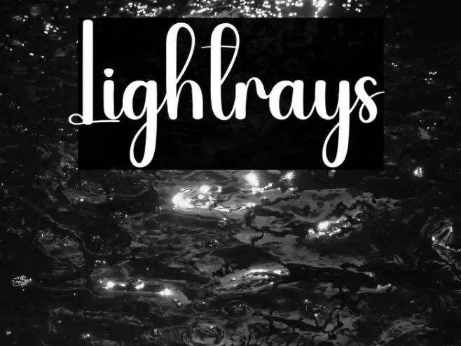 Lightrays خط examples