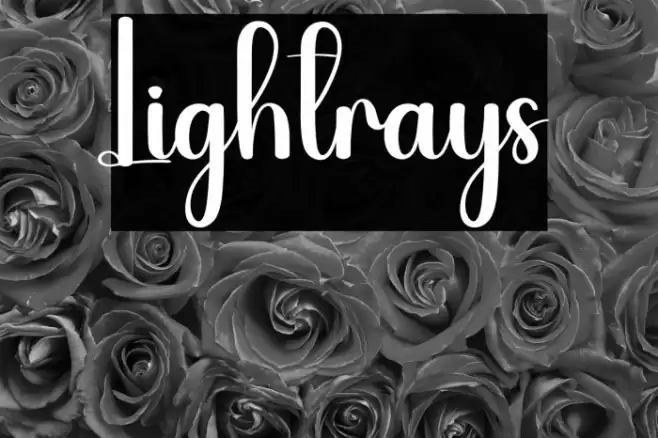 Lightrays خط examples