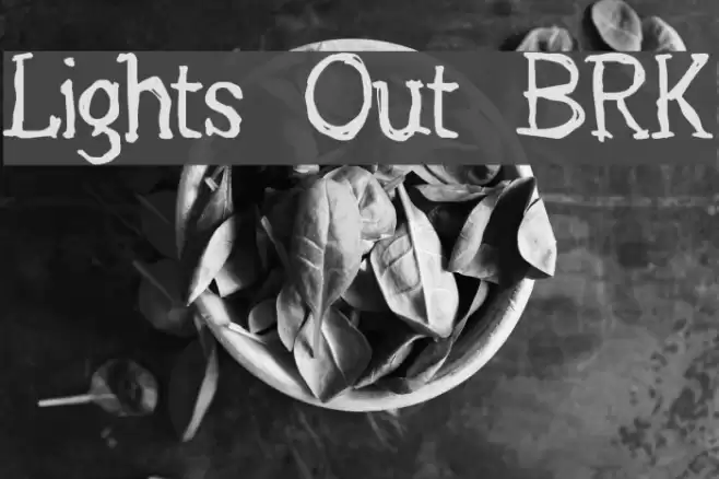 Lights Out BRK Caratteri examples