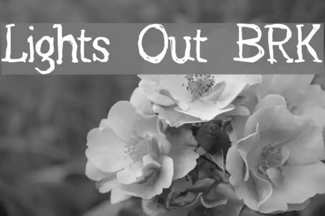 Lights Out BRK Caratteri examples