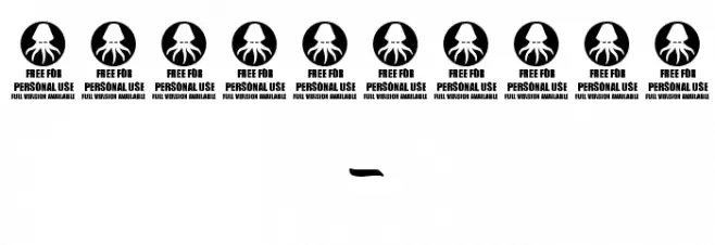 Lights of the Stardust Font OTHER CHARS