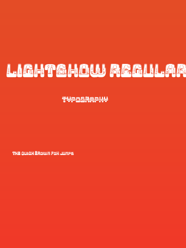 Lightshow Regular Poster
