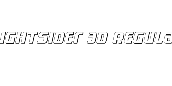 Lightsider 3D Regular Logo