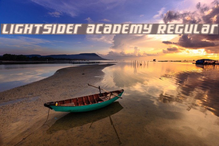 Lightsider Academy Regular Example 1