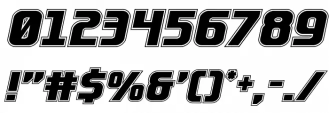 Lightsider Academy Font OTHER CHARS