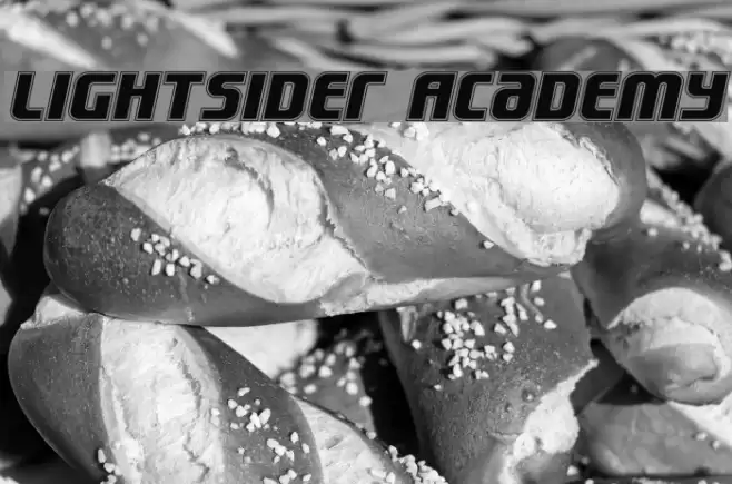 Lightsider Academy Font examples