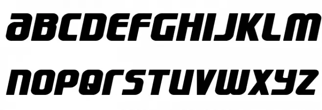 Lightsider Bold 字体 小写