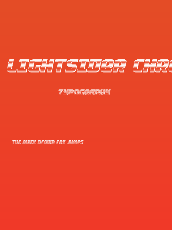 Lightsider Chrome Poster