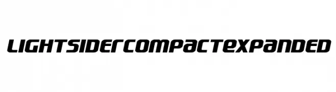 Lightsider Compact Expanded  Fuentes Gratis Descargar