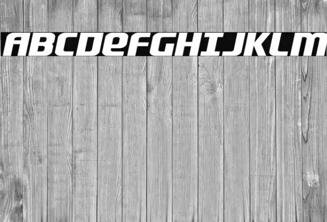 Lightsider Compact Expanded Font examples