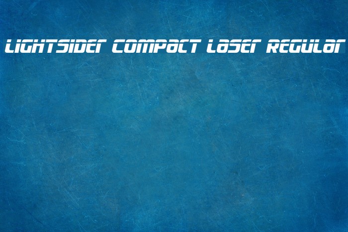 Lightsider Compact Laser Regular Example 3