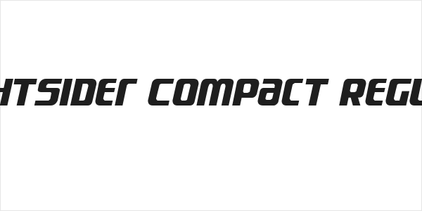 Lightsider Compact Regular Logo