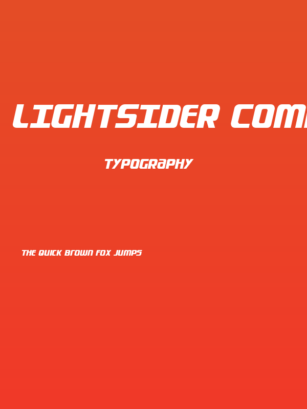 Lightsider Compact Regular Poster