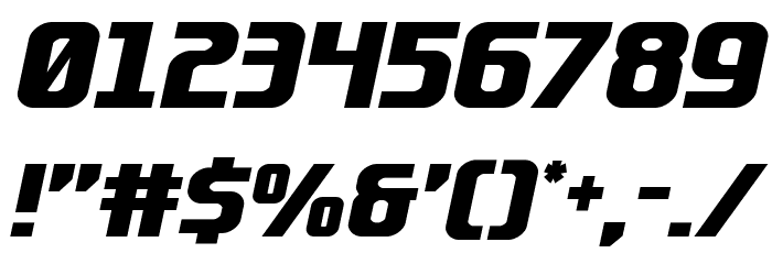 Lightsider Compact Font OTHER CHARS