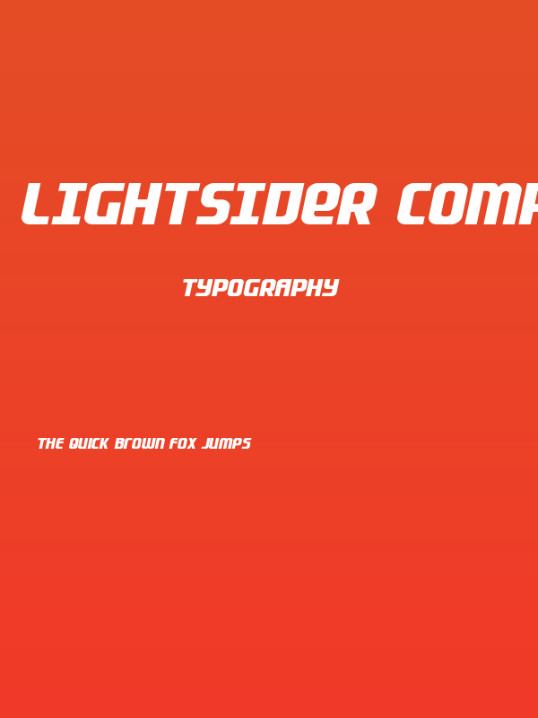 Lightsider Compact Poster