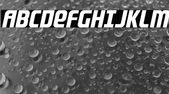 Lightsider Condensed Font examples