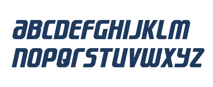 Lightsider Condensed Lowercase